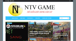 Desktop Screenshot of ntvgame.com